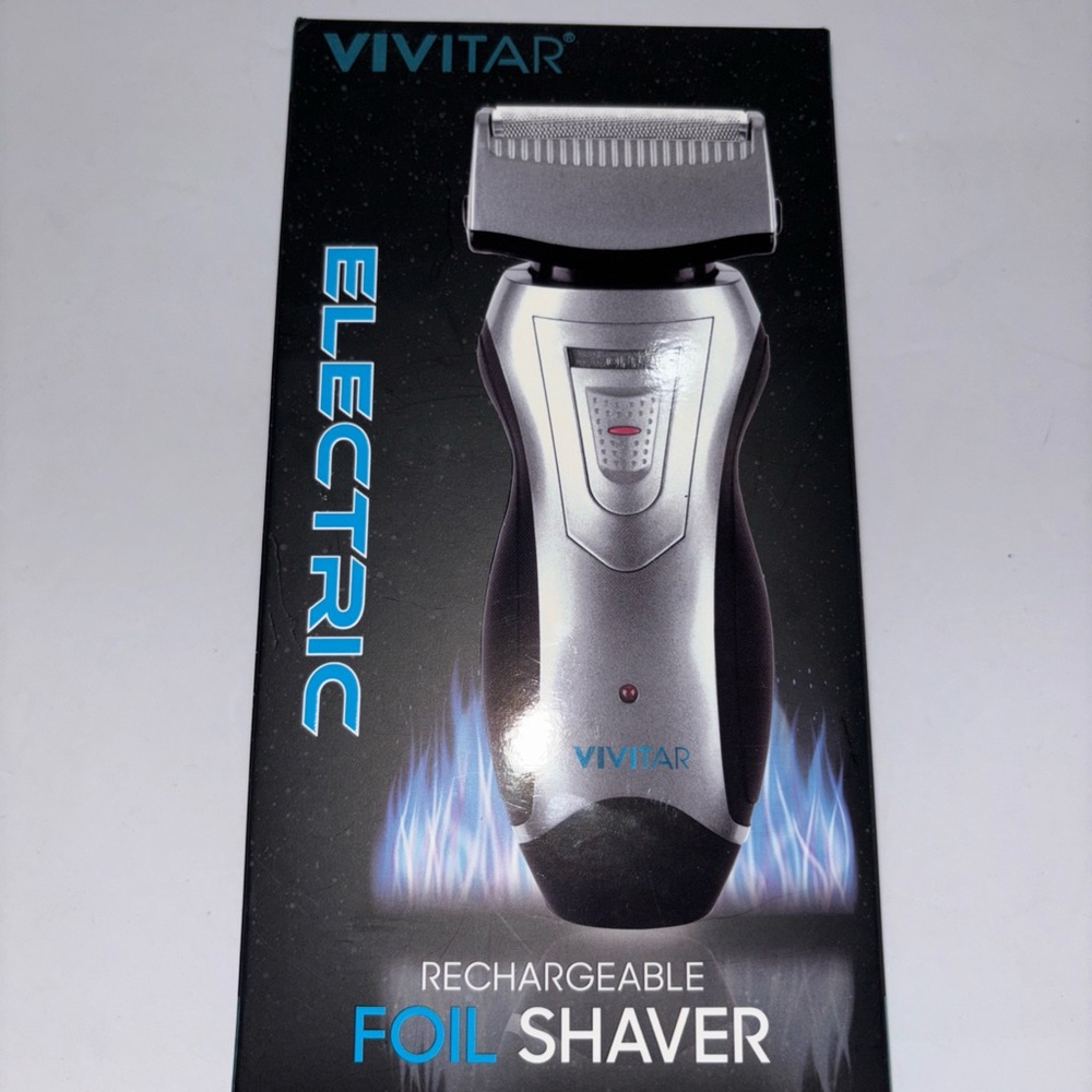 Vivitar Rechargeable Foil Shaver Electric Cordless Pop-Up Trimmer New in Box